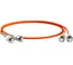 Волоконно-оптический шнур Hyperline FC-D2-50-ST/PR-ST/PR-H-2M-LSZH-OR патч-корд MM 50/12 239455 1