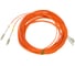 Волоконно-оптический шнур Hyperline FC-D2-62-LC/PR-LC/PR-H-15M-LSZH-OR патч-корд MM 62.5 236759 5
