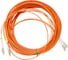 Волоконно-оптический шнур Hyperline FC-D2-62-LC/PR-LC/PR-H-15M-LSZH-OR патч-корд MM 62.5 236759 1
