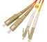 Волоконно-оптический шнур Hyperline FC-D2-62-LC/PR-SC/PR-H-2M-LSZH-OR патч-корд MM 62.5/ 28354 4