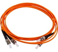 Волоконно-оптический шнур Hyperline FC-D2-62-ST/PR-ST/PR-H-3M-LSZH-OR патч-корд MM 62.5/ 239535
