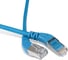 Патч-корд Hyperline PC-APM-STP-RJ45/L45-RJ45/L45-C5e-2M-LSZH-BL F/UTP угловой, экранированный 232887 1