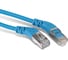 Патч-корд Hyperline PC-APM-STP-RJ45/L45-RJ45/R45-C5e-2M-LSZH-BL F/UTP угловой, экранированный 232895 1