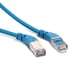 Патч-корд Hyperline PC-APM-STP-RJ45/L45-RJ45/R45-C6-1M-LSZH-BL F/UTP угловой, экранированный 233097 1
