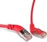 Патч-корд Hyperline PC-APM-STP-RJ45/R45-RJ45/R45-C6-5M-LSZH-RD F/UTP угловой, экранированный 233178 1