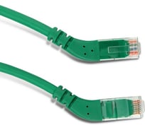 Патч-корд Hyperline PC-APM-UTP-RJ45/L45-RJ45/L45-C6-5M-LSZH-GN U/UTP угловой, левый 45 233052