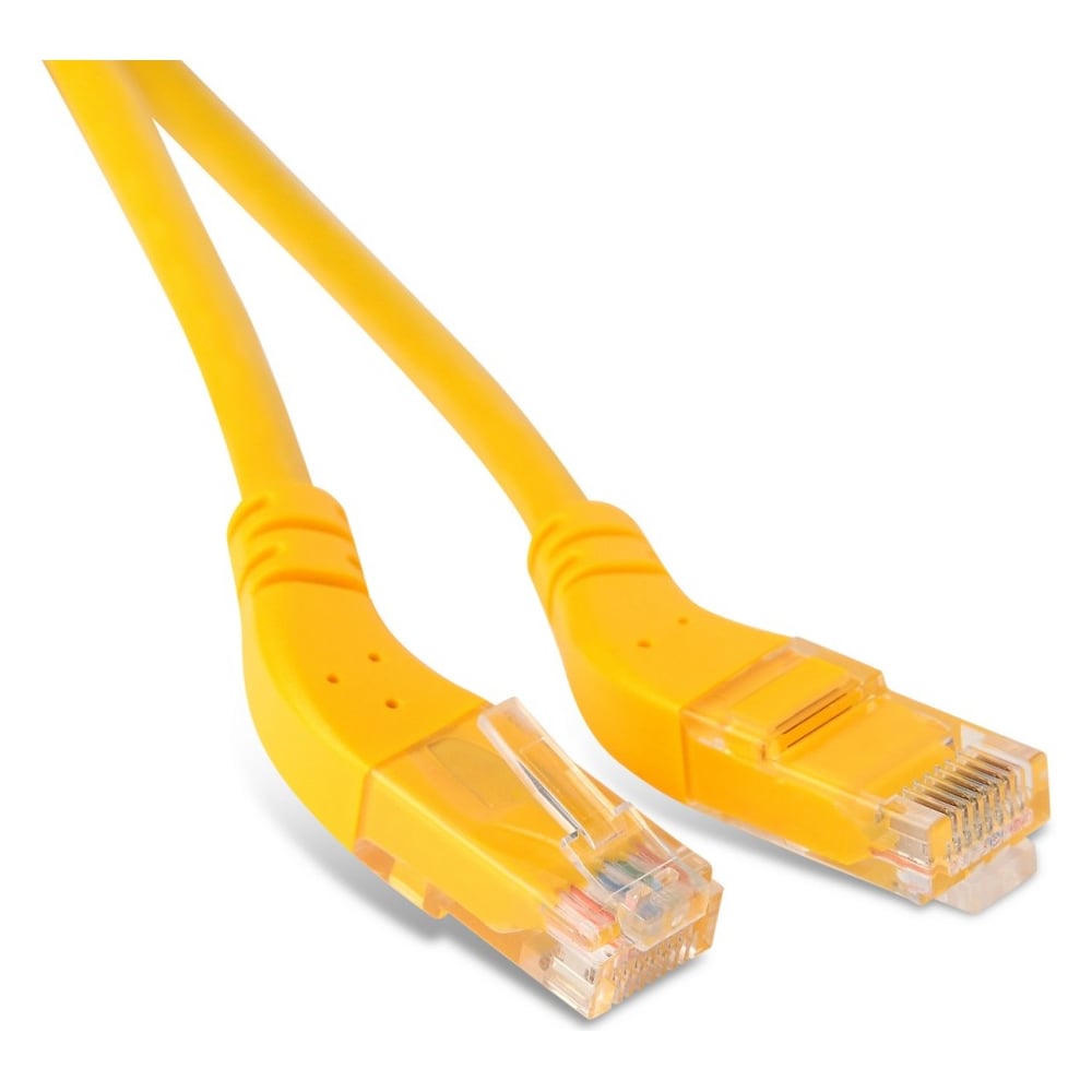 Патч-корд Hyperline PC-APM-UTP-RJ45/L45-RJ45/L45-C6-5M-LSZH-YL U/UTP ...