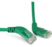 Патч-корд Hyperline PC-APM-UTP-RJ45/R45-RJ45/R45-C5e-3M-LSZH-GN U/UTP угловой, правый 45 232781