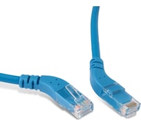 Патч-корд Hyperline PC-APM-UTP-RJ45/R45-RJ45/R45-C5e-5M-LSZH-BL U/UTP угловой, правый 45 232797