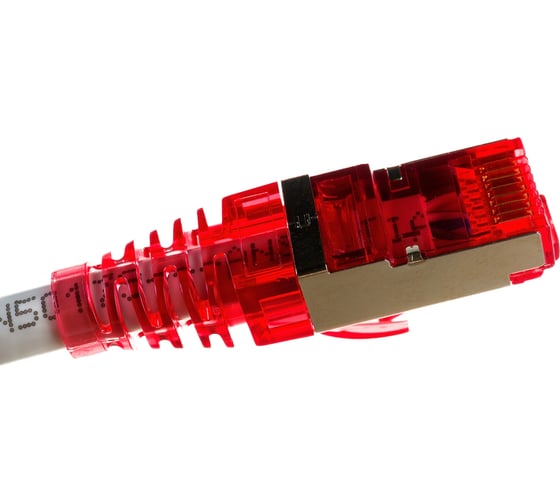 Патч-корд Hyperline PC-LPM-STP-RJ45-REV-RJ45-C5e-1M-LSZH-GY реверсивный F/UTP, экранированный 230394
