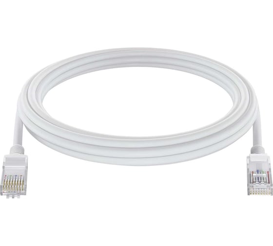 Ethernet кабель DEFENDER RJ45-05 Cat 5E, UTP, AWG24, PVC, 5м 87404