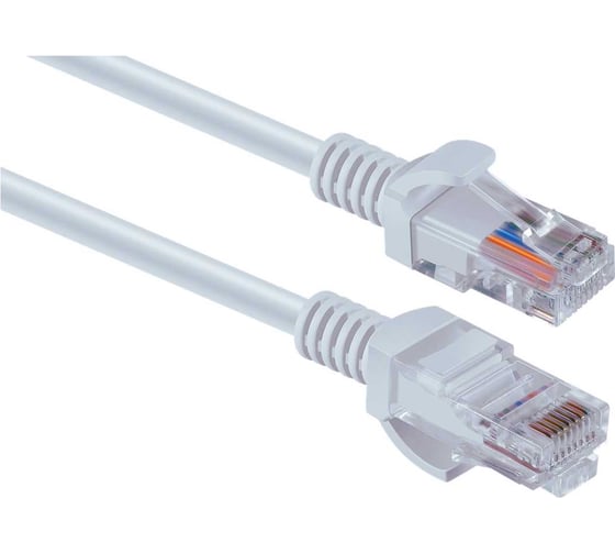 Ethernet кабель DEFENDER RJ45-05 Cat 5E, UTP, AWG24, PVC, 5м 87404
