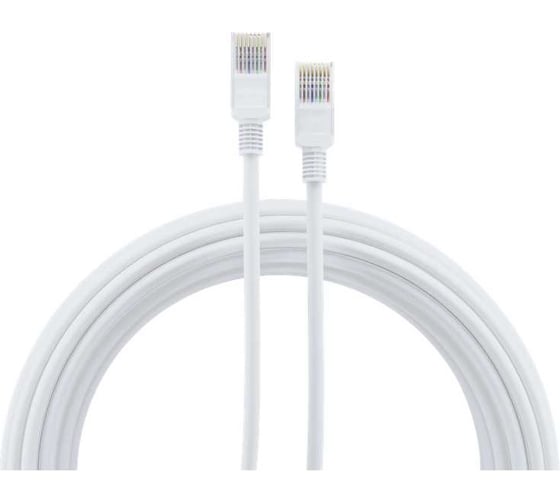 Ethernet кабель DEFENDER RJ45-10 Cat 5E, UTP, AWG24, PVC, 10м 87393