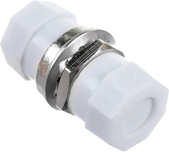 Оптический проходной адаптер FC-FC Hyperline, FA-S00Z-FC/FC-N/WH-SL SM/MM, simplex, корпус 243948