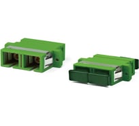 Оптический проходной адаптер SC/APC-SC/APC Hyperline, FA-P11Z-DSC/DSC-N/GN-GN SM, duplex 242810