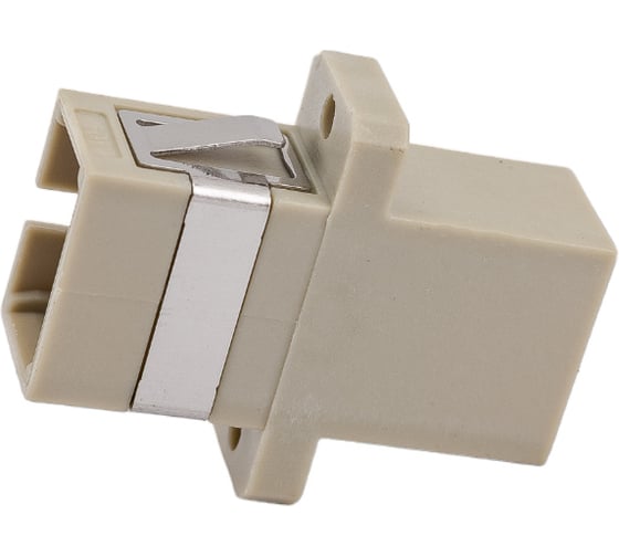 Оптический проходной адаптер SC-SC Hyperline, FA-P11Z-SC/SC-N/BK-BG MM, simplex, корпус пластик 242826