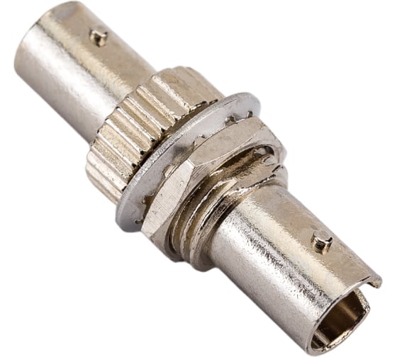 Оптический проходной адаптер ST-ST Hyperline, FA-S00Z-ST/ST-N/BK-SL SM/MM, simplex, корпус 243942