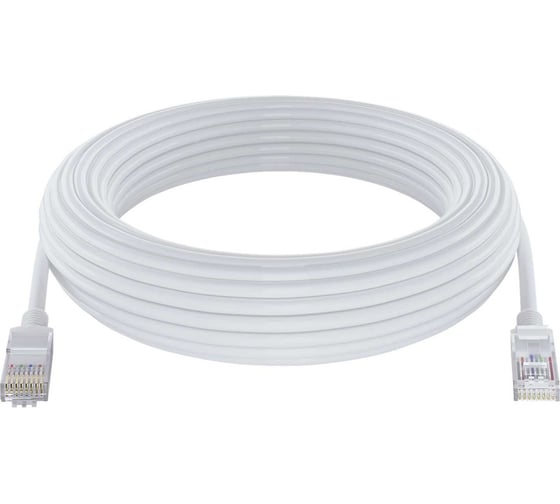 Ethernet кабель DEFENDER RJ45-15 Cat 5E, UTP, AWG24, PVC, 15м 87413