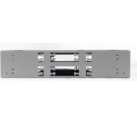 Универсальный оптический бокс Hyperline, FO-19R-2U-6xSLT-W140H42-48UN-GY 19, от 8 до 48 по 250431