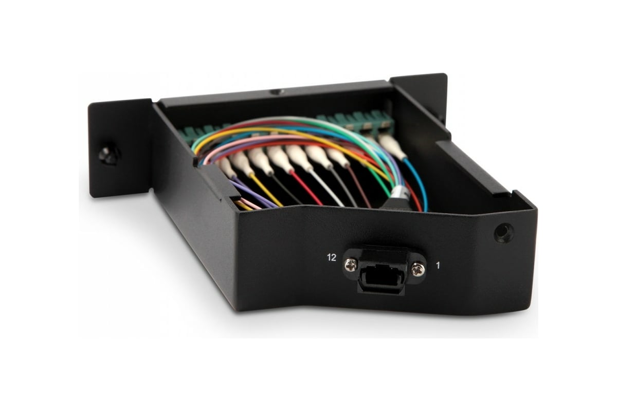 Волоконно-оптическая кассета Hyperline, FO-CSS-W120H32-503-1MTPM-12LC ...