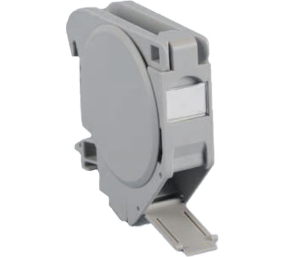 Крепление для Keystone Jack на DIN-рейку Hyperline, FP-IE-DIN-KJ-1A-GY, в распределительные щиты 237925