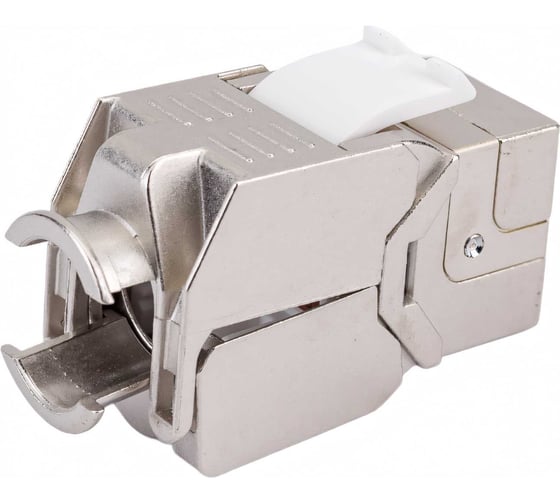 Вставка Hyperline KJ8-8P8C-C6-180-TLS-SH-F-WH Keystone Jack RJ-45 8P8C, категория 6, экранированная 426188