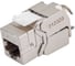 Вставка Hyperline KJ8-8P8C-C6-180-TLS-SH-F-WH Keystone Jack RJ-45 8P8C, категория 6, экранированная 426188 1