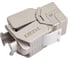 Вставка Hyperline KJ8-8P8C-C6-180-TLS-SH-F-WH Keystone Jack RJ-45 8P8C, категория 6, экранированная 426188 4