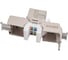 Вставка Hyperline KJ8-8P8C-C6-180-TLS-SH-F-WH Keystone Jack RJ-45 8P8C, категория 6, экранированная 426188 5