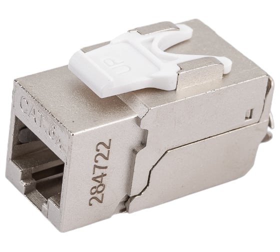 Вставка Hyperline KJ9-8P8C-C6A-90-SH-F Keystone Jack RJ-45 8P8C, категория 6a 10G, экранированная 432596