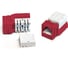 Вставка Hyperline KJNE-8P8C-C6-90-RD Вставка Keystone Jack RJ-45 8P8C, категория 6, 110 IDC, заделка с помощью NE-TOOL 212412 1