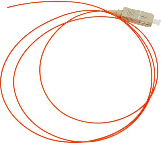 Волоконно-оптический пигтейл Hyperline FPT-B9-50-SC/PR-1M-LSZH-OR MM 50/125 OM2, SC, 1 м 27872