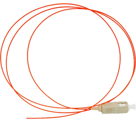 Волоконно-оптический пигтейл Hyperline FPT-B9-50-SC/PR-1M-LSZH-OR MM 50/125 OM2, SC, 1 м 27872