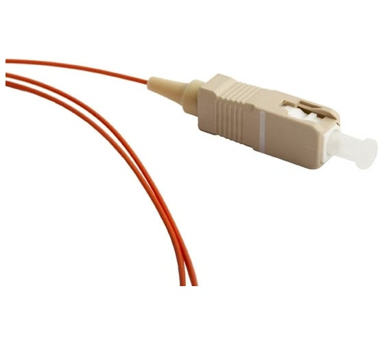 Волоконно-оптический пигтейл Hyperline FPT-B9-50-SC/PR-1M-LSZH-OR MM 50/125 OM2, SC, 1 м 27872