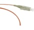 Волоконно-оптический пигтейл Hyperline FPT-B9-62-LC/PR-1M-LSZH-OR MM 62.5/125, LC, 1 м 46627 1