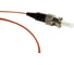 Волоконно-оптический пигтейл Hyperline FPT-B9-62-ST/PR-1M-LSZH-OR MM 62.5/125, ST, 1 м, LS 27868 1