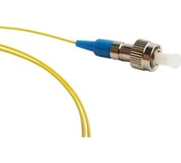 Волоконно-оптический пигтейл Hyperline FPT-B9-9-FC/UR-1M-LSZH-YL SM 9/125 OS2, FC/UPC, 1м 27903