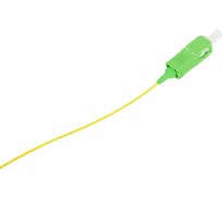 Волоконно-оптический пигтейл Hyperline FPT-B9-9-SC/AR-1M-LSZH-YL SM 9/125 OS2, SC/APC, 1м 27905