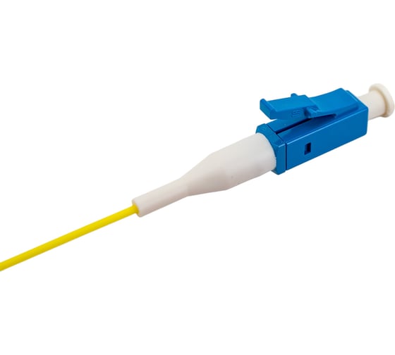 Волоконно-оптический пигтейл Hyperline FPT-B9-9-LC/UR-1M-LSZH-YL SM 9/125 OS2, LC/UPC, 1м 36771