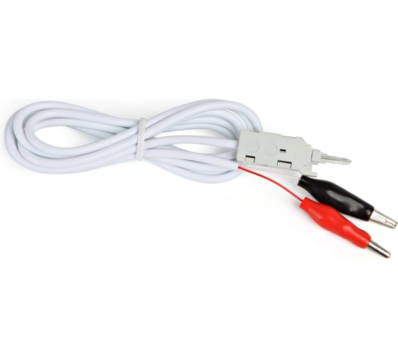 Тестовый шнур Hyperline KR-CABLE-CRO2 2-х контактный, зажимные контакты 15779 1