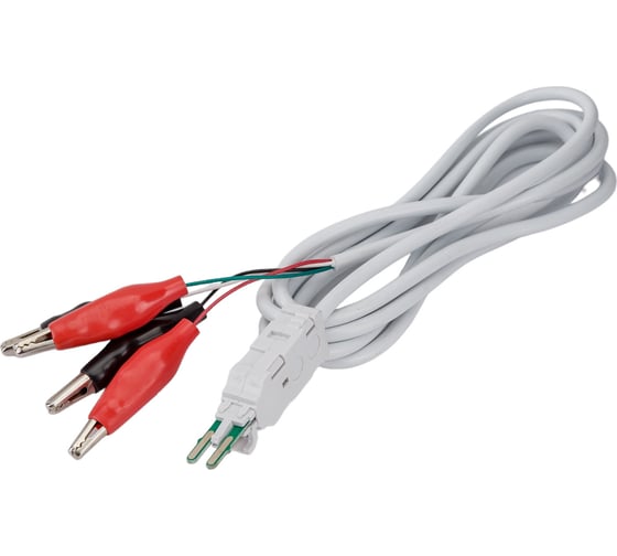 Тестовый шнур Hyperline KR-CABLE-CRO4 4-х контактный, зажимные контакты 15781