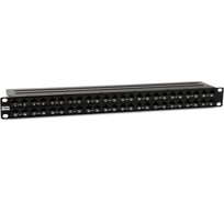 Патч-панель Hyperline PPHD-19-48-8P8C-C6A-110D высокой плотности 19, 1U, 48 портов RJ-45 225401