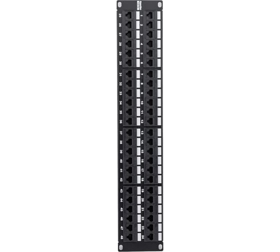 Патч-панель Hyperline PP3-19-48-8P8C-C5E-110D 19, 2U, 48 портов RJ-45, категория 5e, Dual 246100