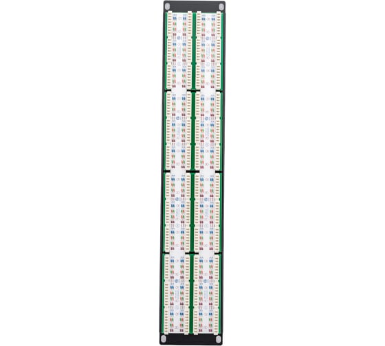 Патч-панель Hyperline PP3-19-48-8P8C-C5E-110D 19, 2U, 48 портов RJ-45, категория 5e, Dual 246100