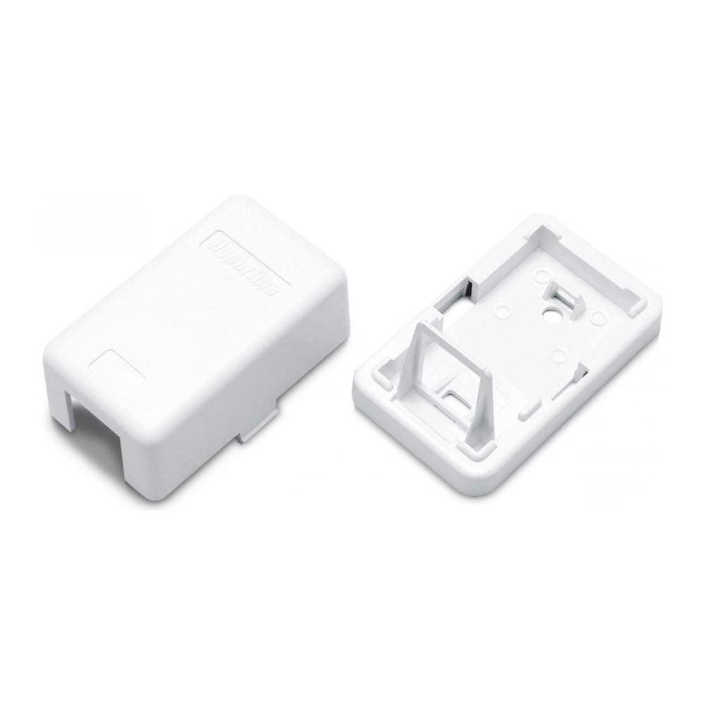 Корпус настенной розетки для установки 1-ой вставки типа Keystone Jack ...