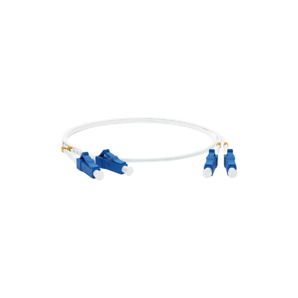 Волоконно-оптический шнур Hyperline FC-D2-9A1-LC/UR-LC/UR-H-1M-LSZH-WH ...