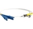 Волоконно-оптический шнур Hyperline FC-D2-9A1-SC/UR-ST/UR-H-1M-LSZH-WH патч-корд SM 9/125 238611 1