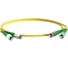 Волоконно-оптический шнур Hyperline FC-D2-9-FC/AR-FC/AR-H-3M-LSZH-YL патч-корд SM 9/125 238604 1