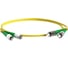 Волоконно-оптический шнур Hyperline FC-D2-9-FC/AR-ST/AR-H-2M-LSZH-YL патч-корд SM 9/125 238585 1