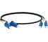 Волоконно-оптический шнур Hyperline FC-D2-9-LC/UR-LC/UR-H-25M-LSZH-BK патч-корд SM 9/125 225266 1